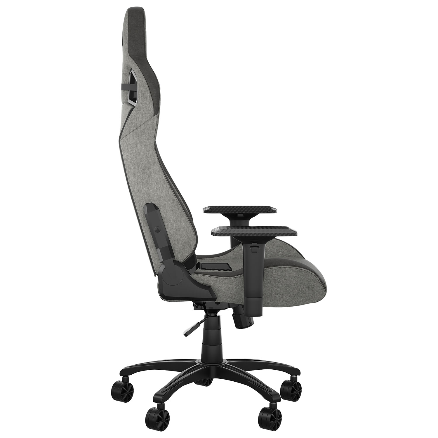 Corsair T3 Rush Fabric Ergonomic Gaming Chair - Charcoal/Grey