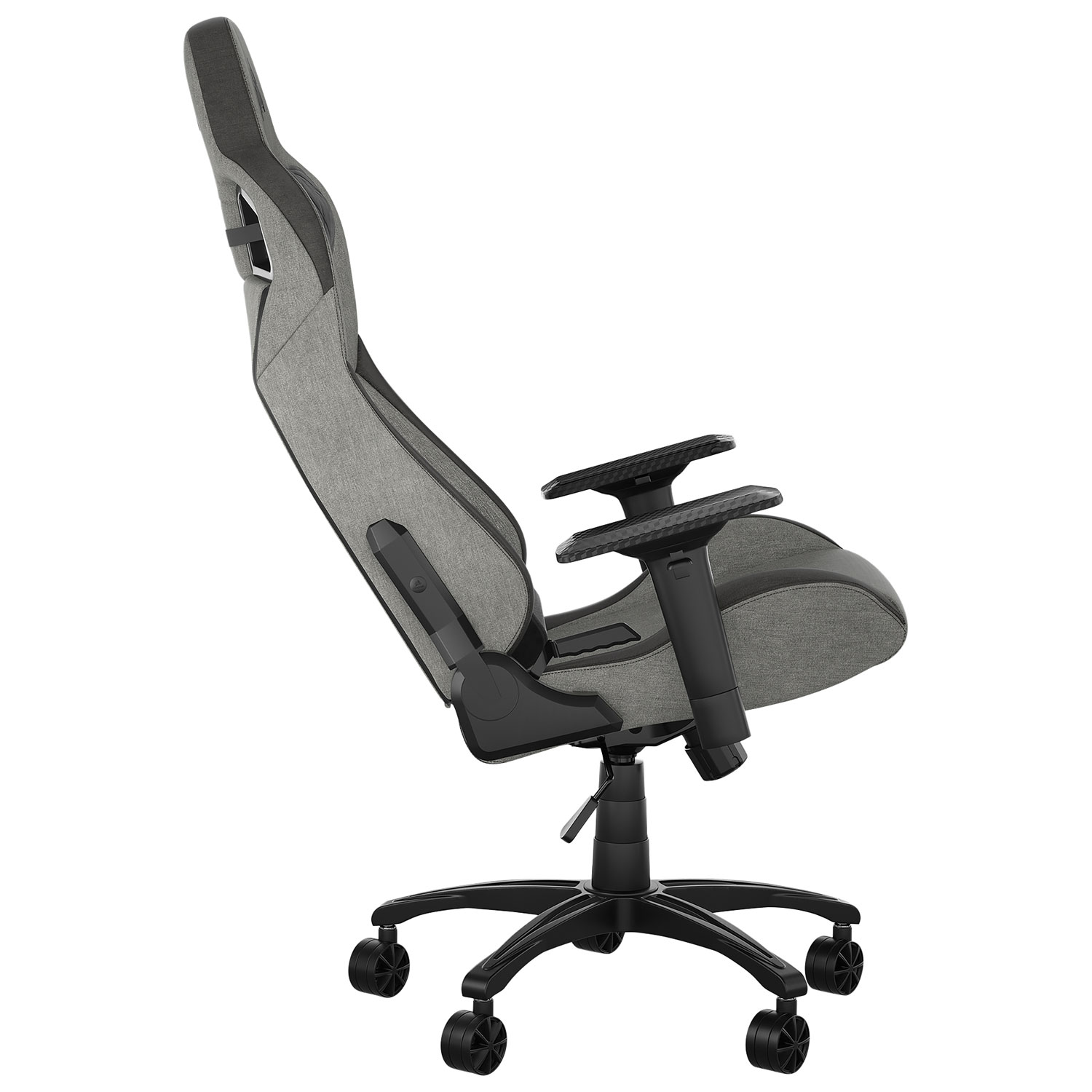 Corsair T3 Rush Fabric Ergonomic Gaming Chair - Charcoal/Grey