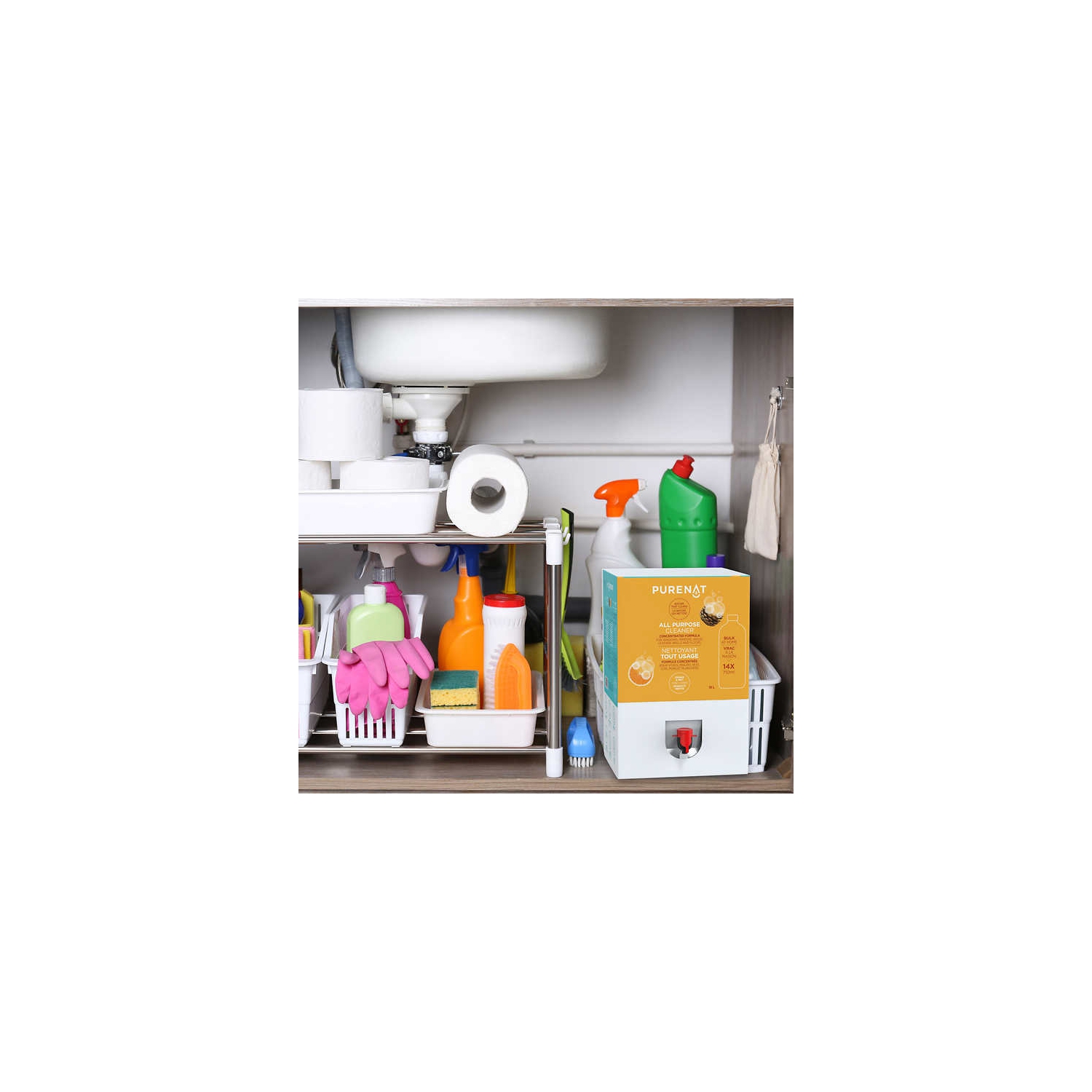 Recharge de nettoyant tout usage Purenature pour vrac, 10 L