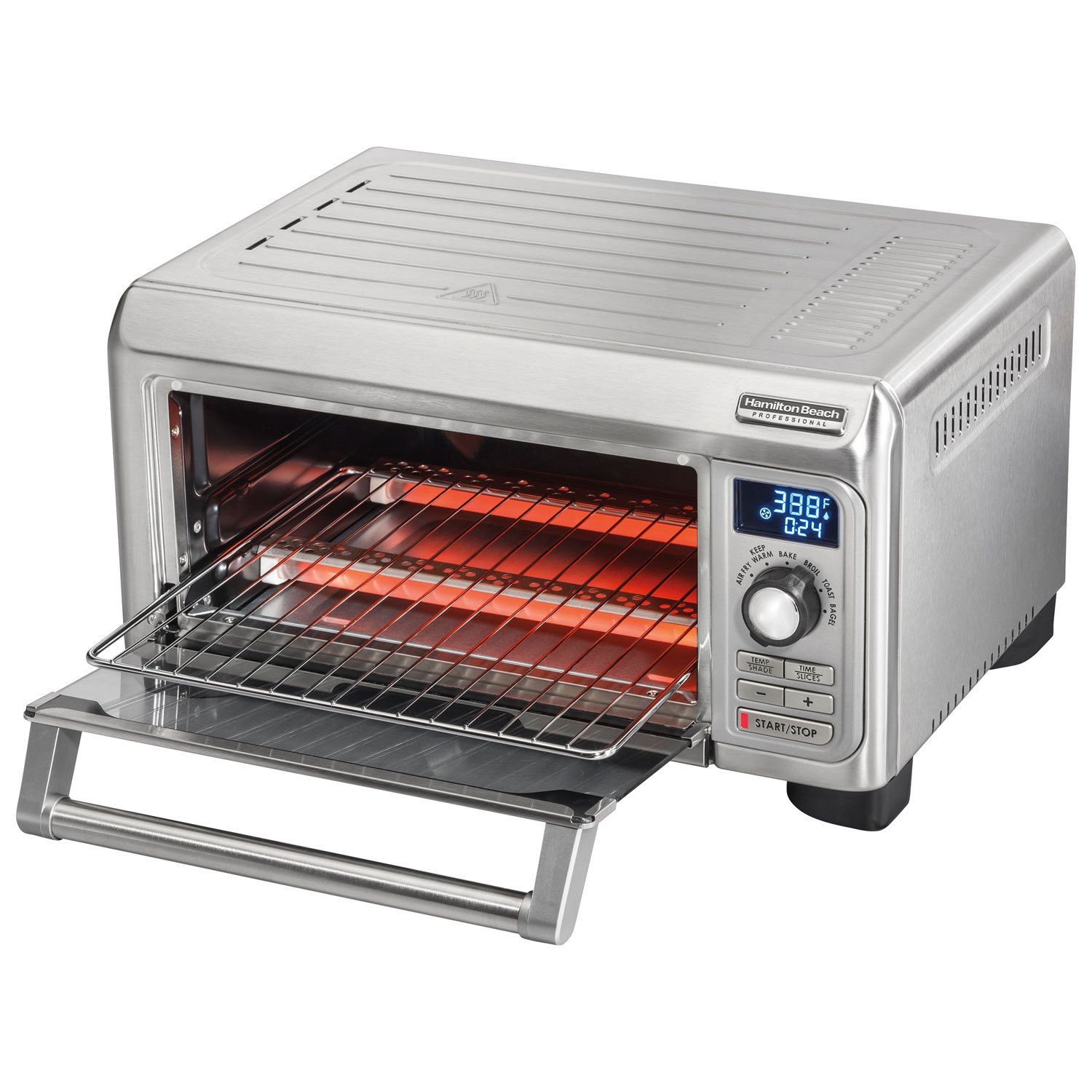 Four grille-pain numérique avec friture à air Sure-Crisp Professional de Hamilton Beach - Acier inoxydable