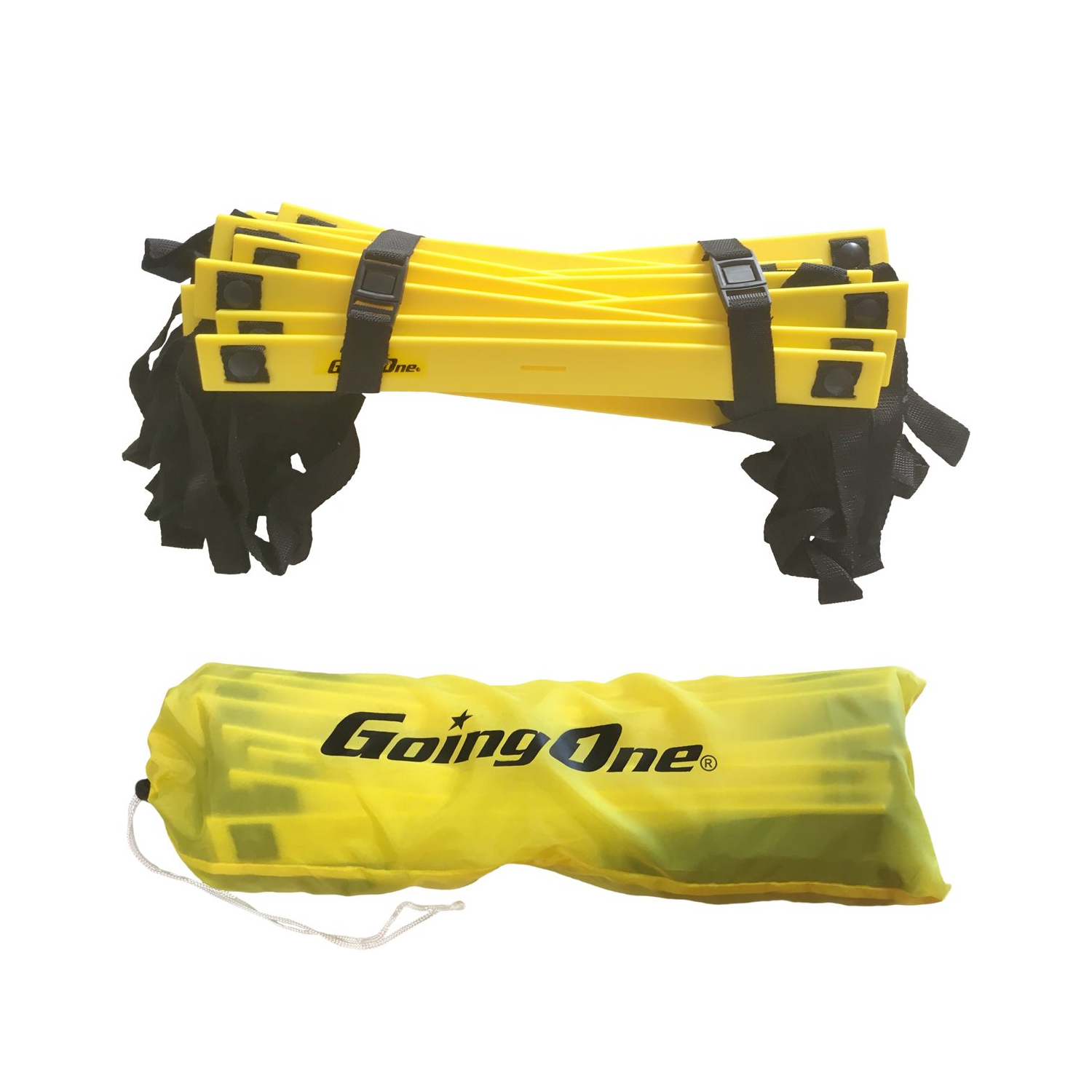 Going One Sports Agility Ladder - Speed Training Equipment for Soccer, Football, Hockey, Basketball, Boxing, Tennis; Workout Ladder for Footwork