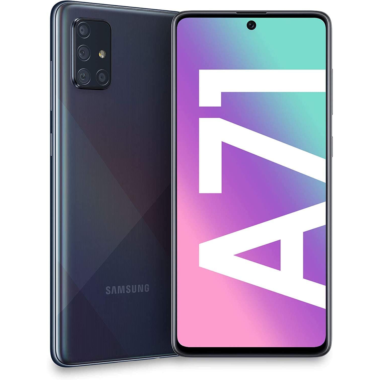Refurbished (Excellent) - Samsung Galaxy A71 128GB - Crush Black - Canandian Model - Unlocked