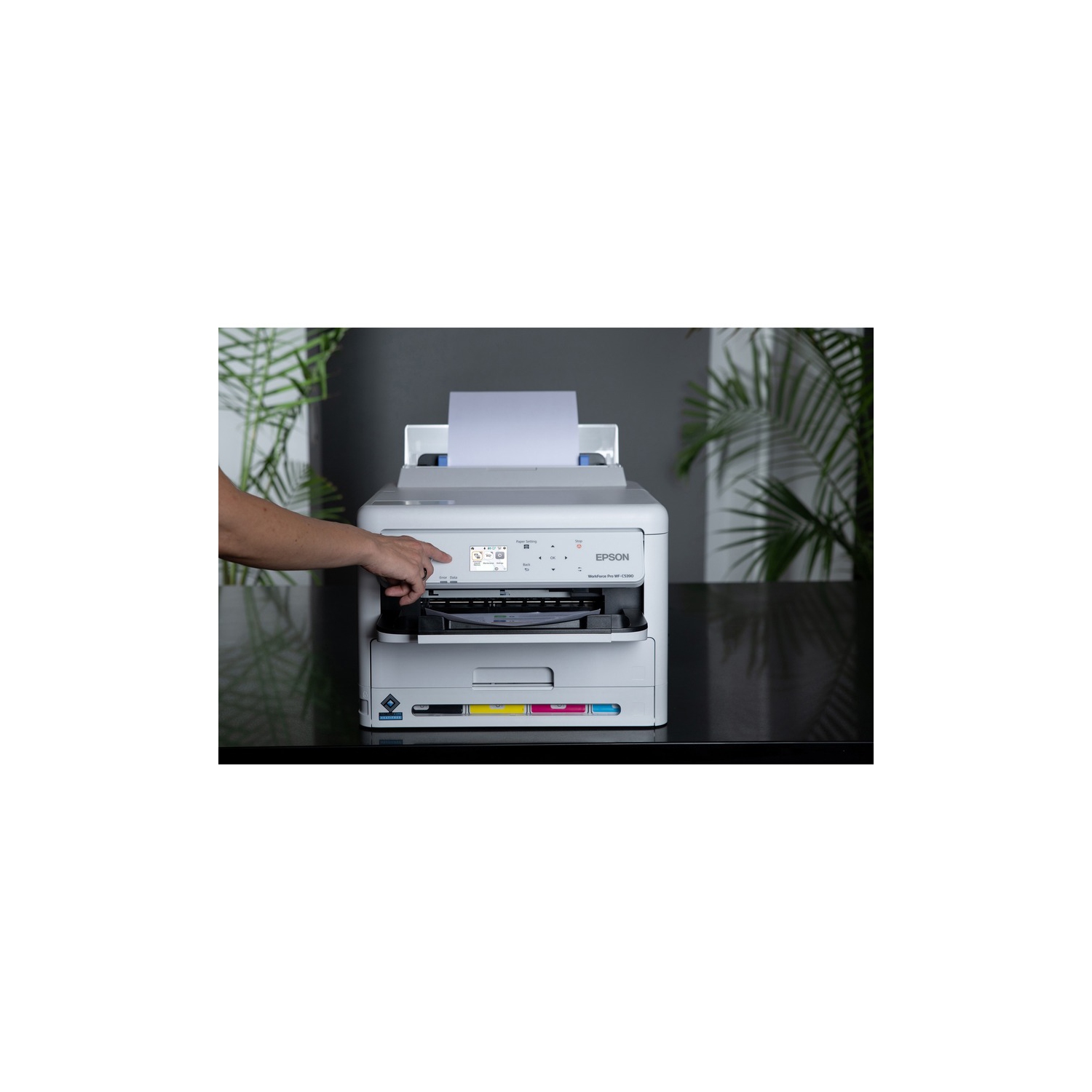 Epson WorkForce Pro WF-C5390 EcoTank Wireless Color Inkjet Printer -