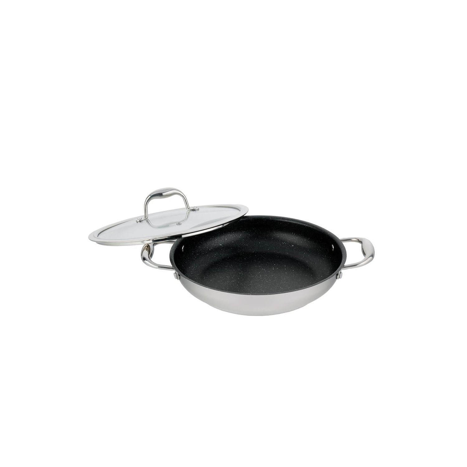 Fry Pan Accolade Granite Non-Stick with lid 32cm/12'