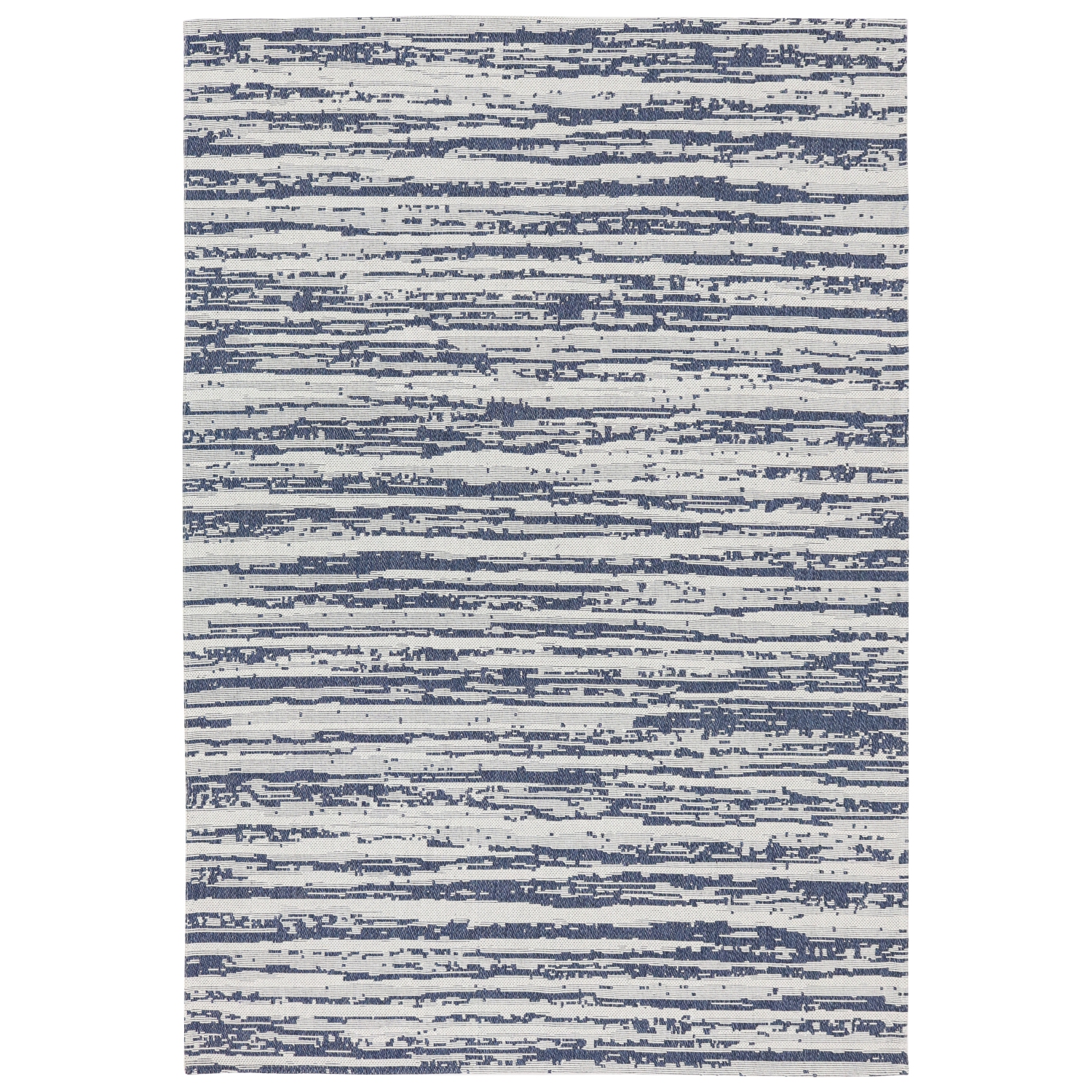 Sunnydaze Allusive Boundaries Indoor Area Rug - Midnight - 5 ft x 7 ft