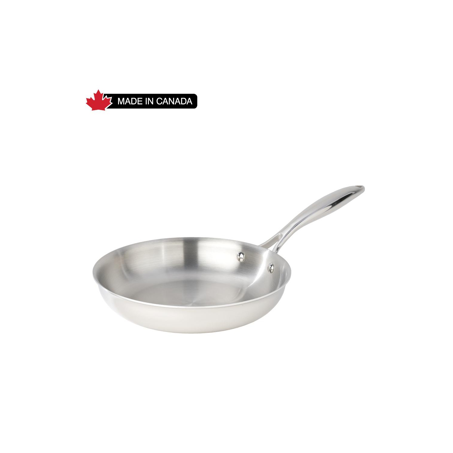 Meyer SuperSteel Tri-Ply Clad Stainless Steel 20cm/8" Fry Pan, Skillet, Made in Canada
