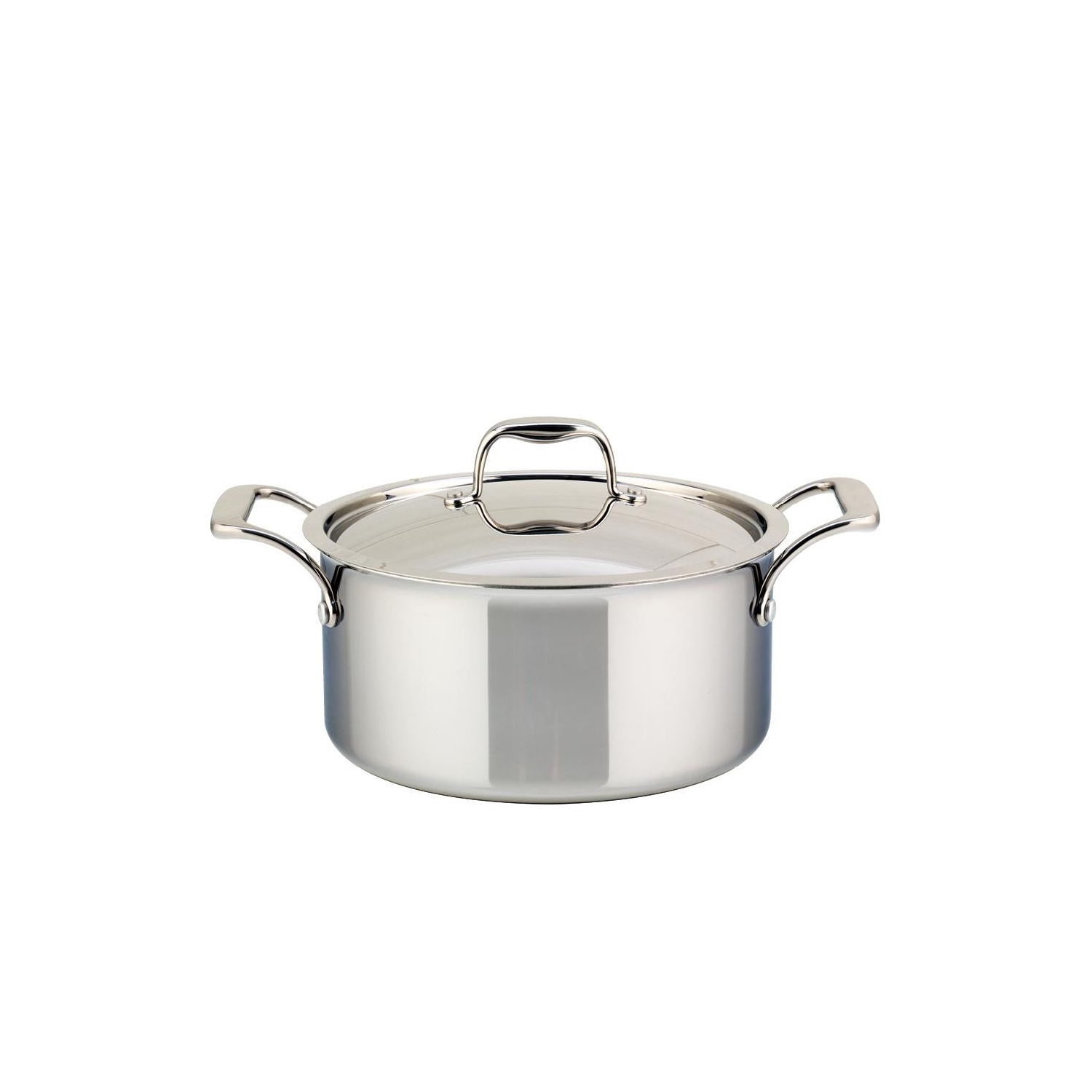 Meyer – four hollandais 5&nbsp;L en acier inoxydable Clad à trois couches avec couvercle, fabriqué au Canada