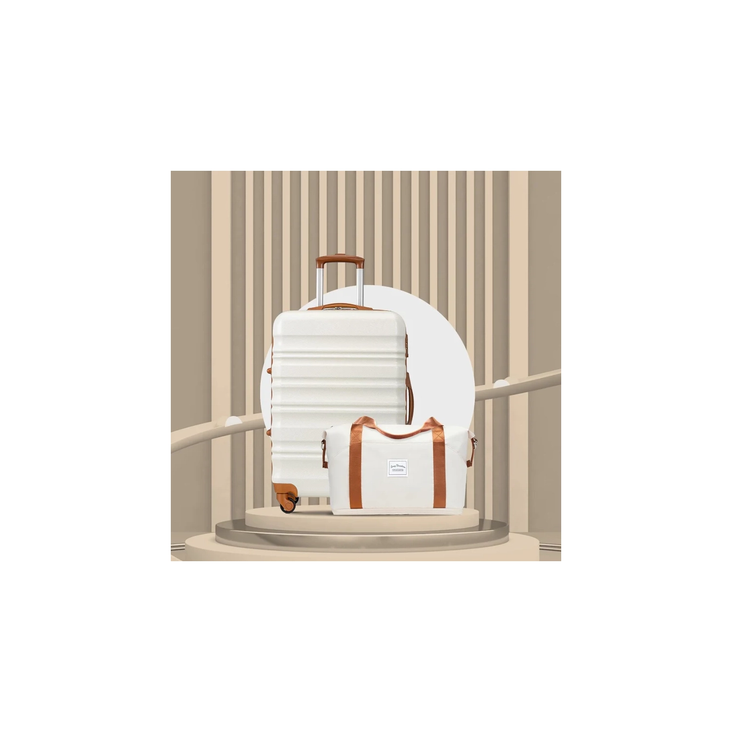 Ensemble de 6 valises | coque rigide en ABS avec verrou TSA, roulettes pivotantes, valise de cabine