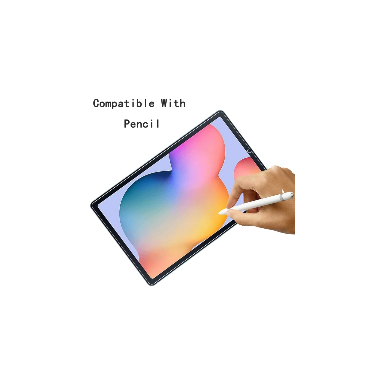 [Paquet de 2] Protecteur d'écran en verre trempé pour Galaxy Tab S6 Lite de 10,4&nbsp;po | Dureté 9H, transparent, antirayure, installation facile