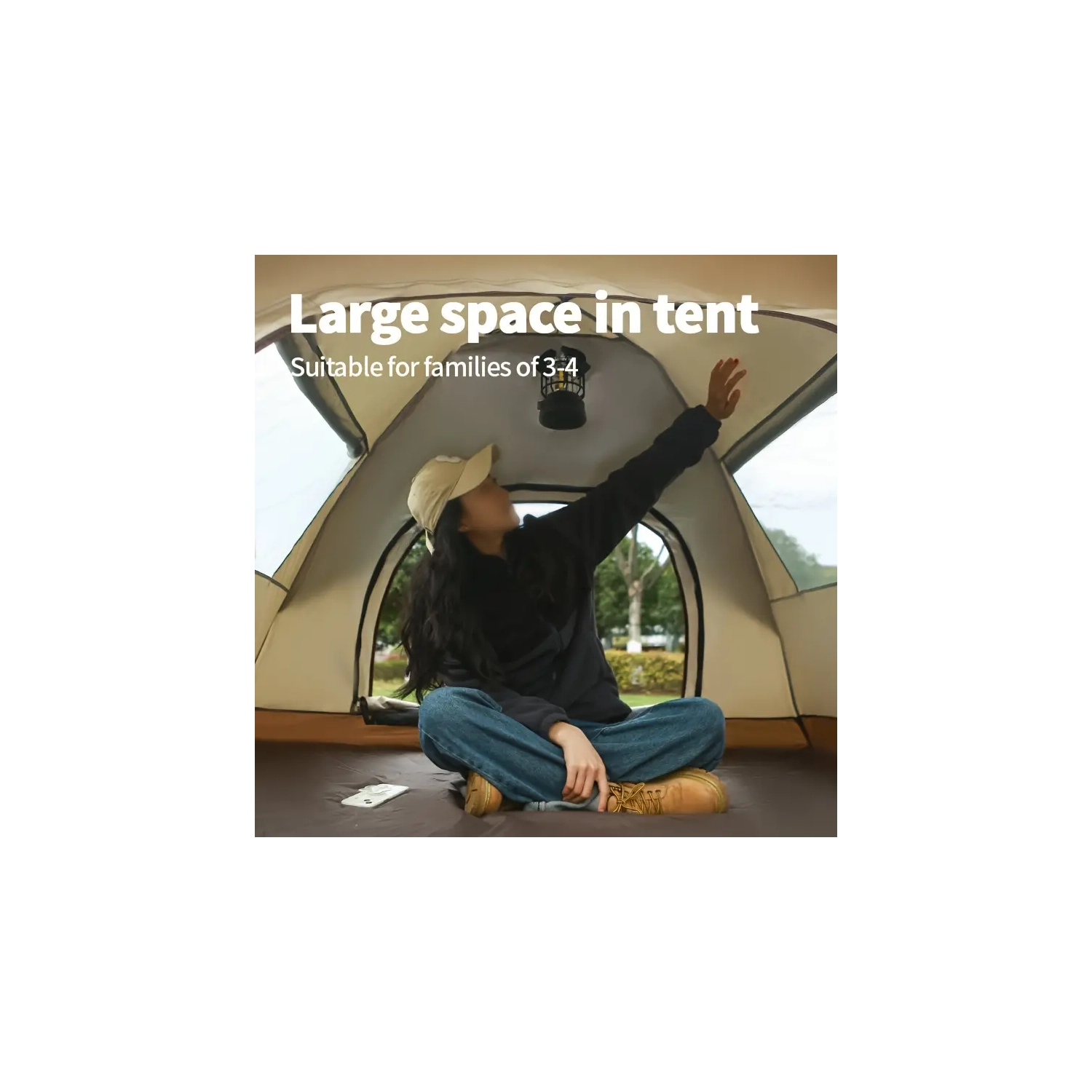 Fully Automatic Quick Opening Tent | Waterproof, Sunscreen, Mosquito-Proof Portable Camping Tent