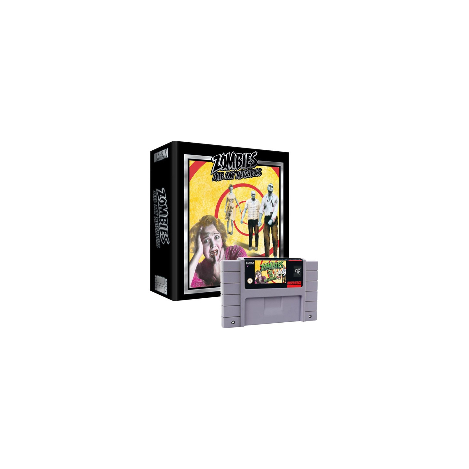 Zombies At My Neighbors Édition de collection - Chariot gris (SNES)