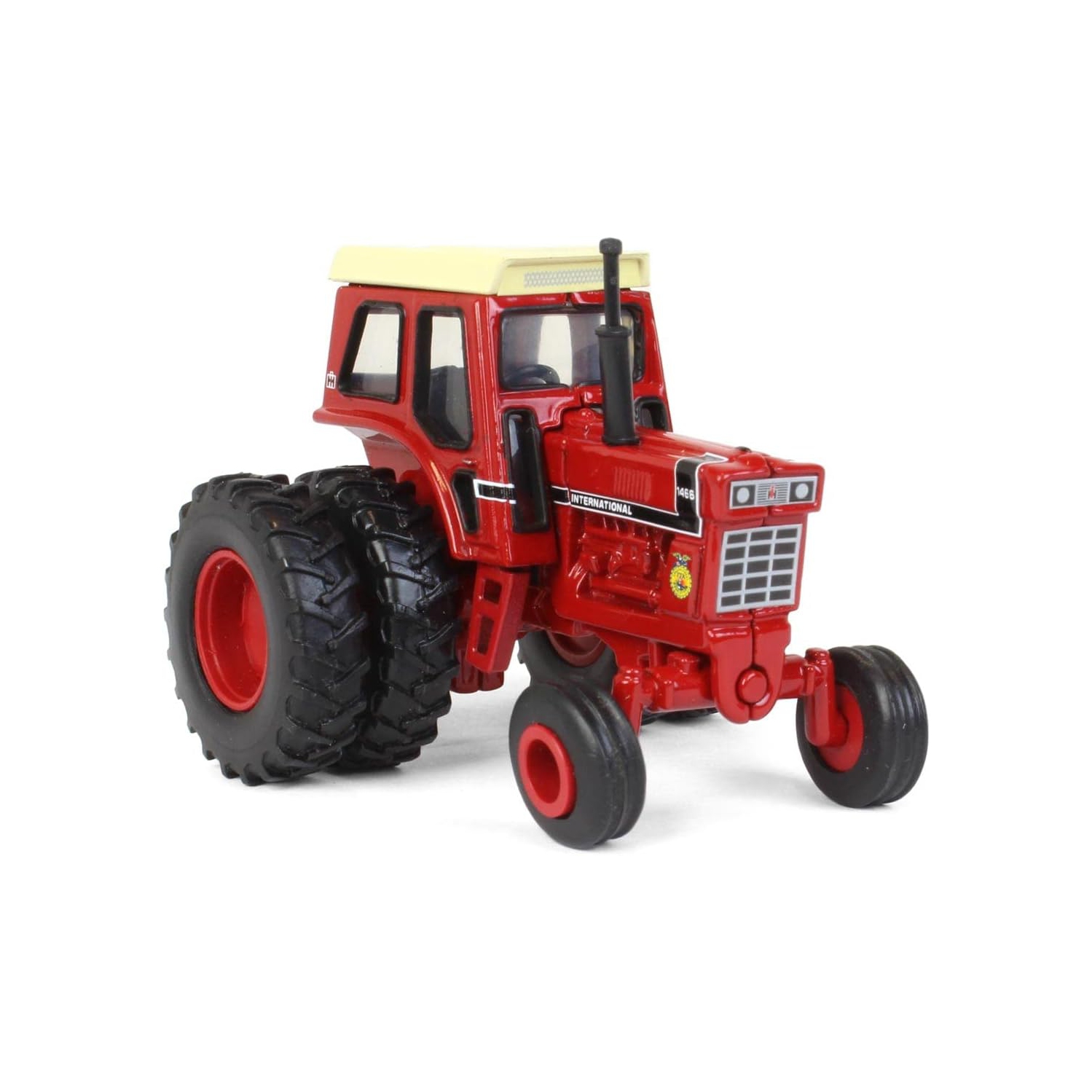 ERTL 1/64 International Harvester 1466 Black Stripe Wide Front with FFA Logo