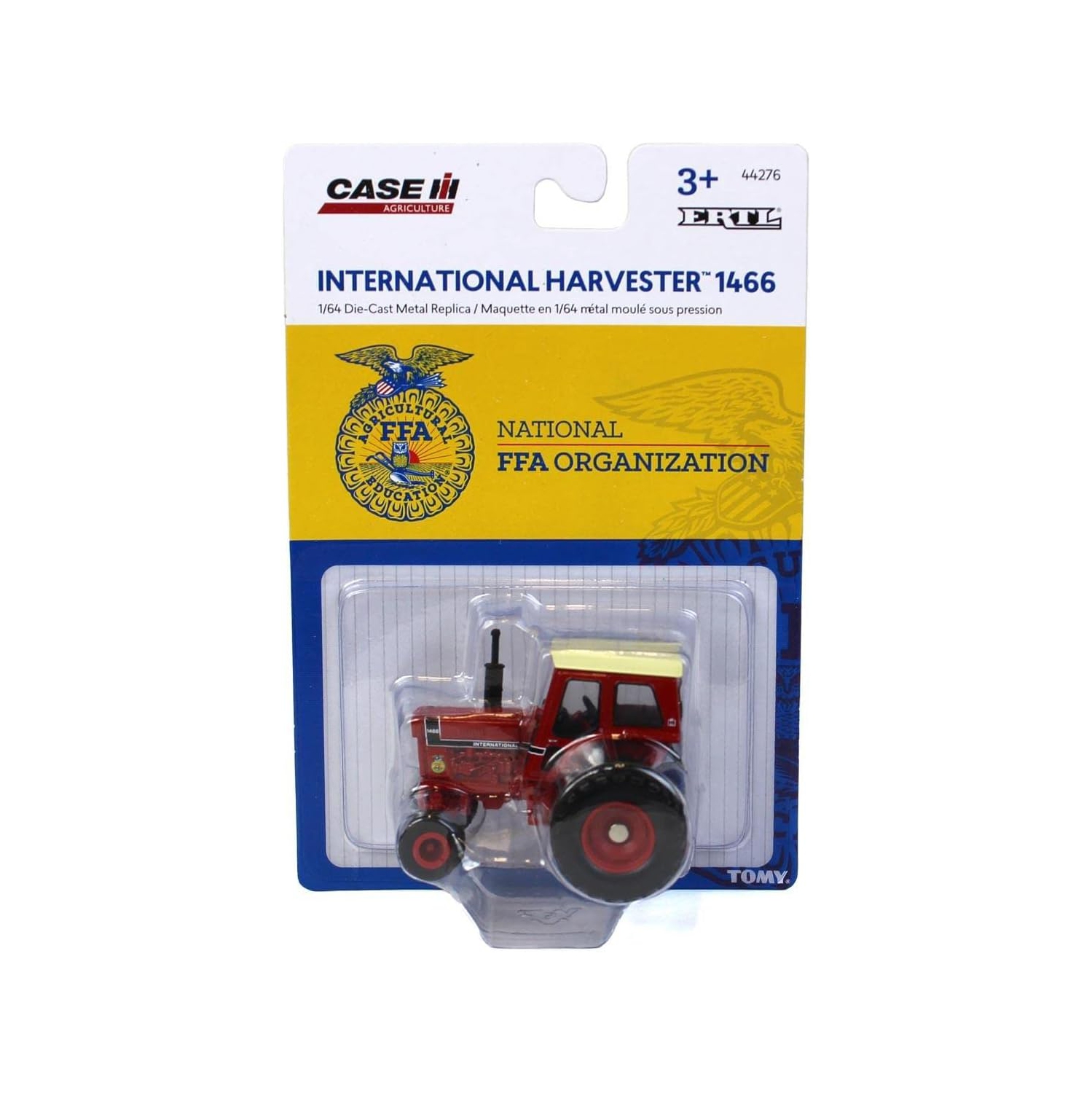 ERTL 1/64 International Harvester 1466 Black Stripe Wide Front with FFA Logo