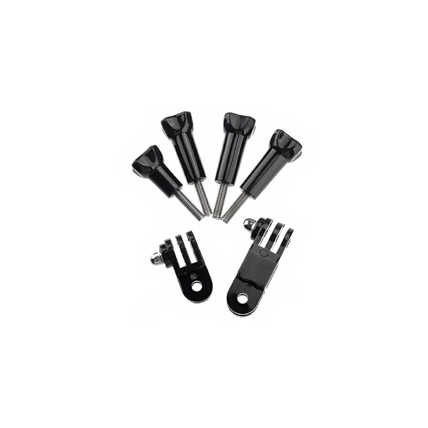 Bras d'extension pivotant à 3 directions + bouton de pouce de 4x mm pour GoPro HERO9 8 7 6 5 4 3