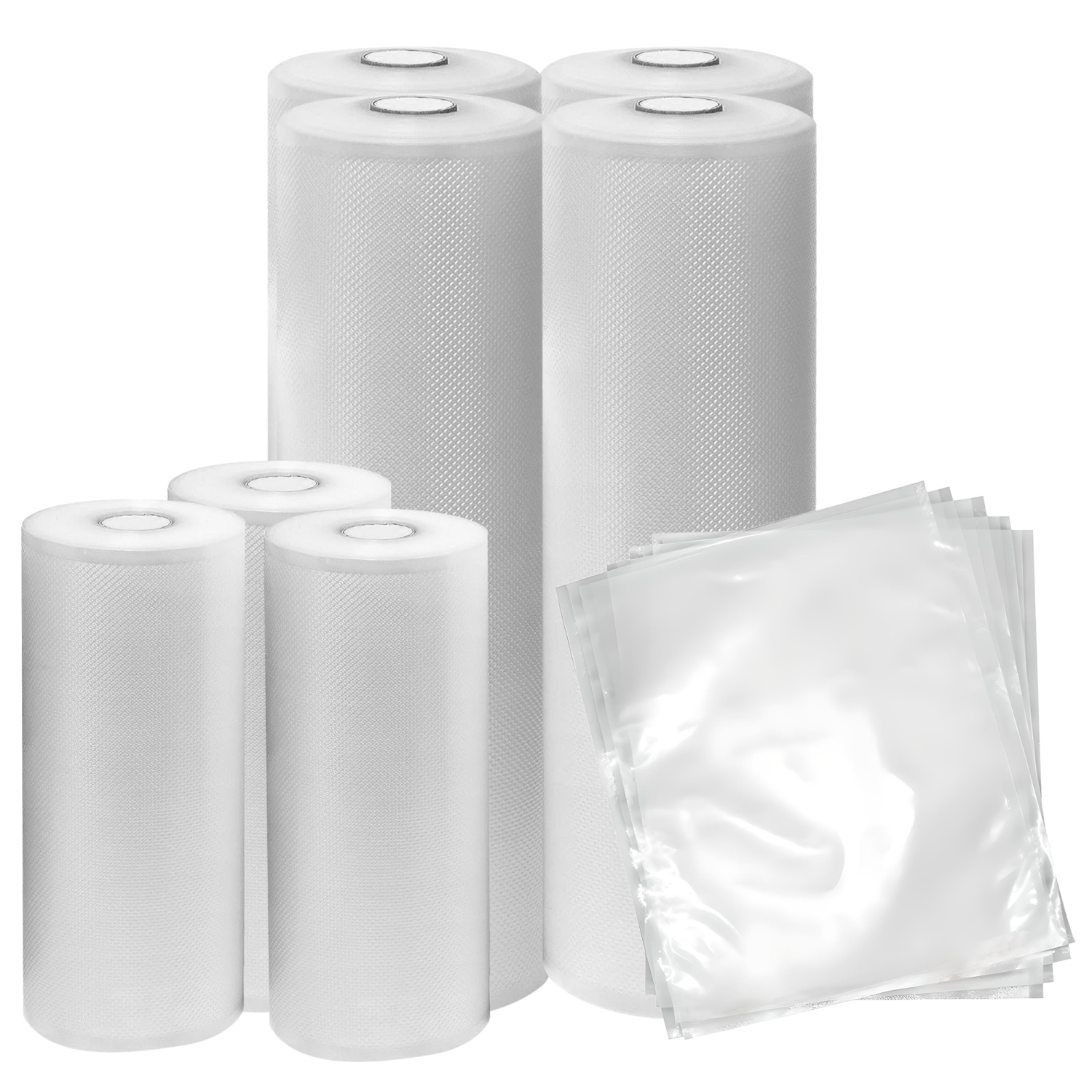 Vacuum Sealer Bag & Roll Variety Pack and Food storage