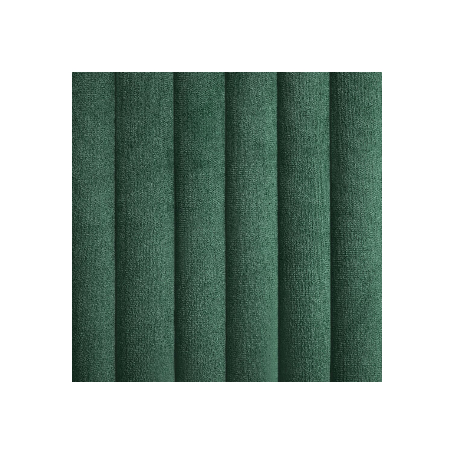 Chaises de salle à manger 4 pièces en velours vert