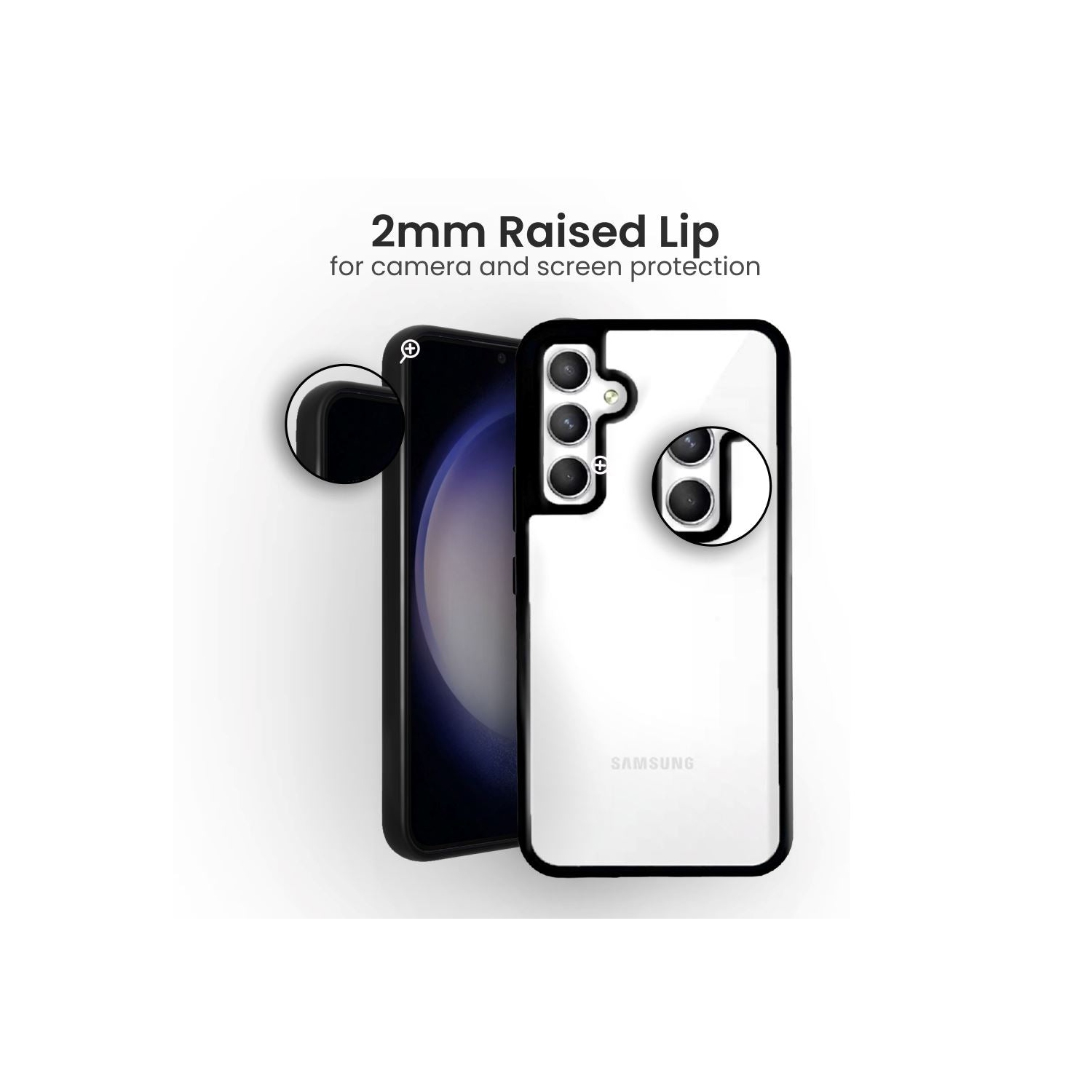 Clear Frosted Samsung Galaxy A54 Case