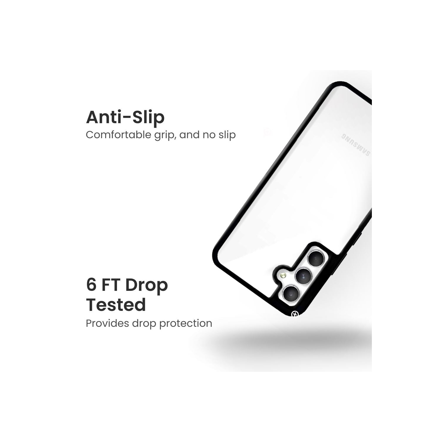 Clear Frosted Samsung Galaxy A54 Case