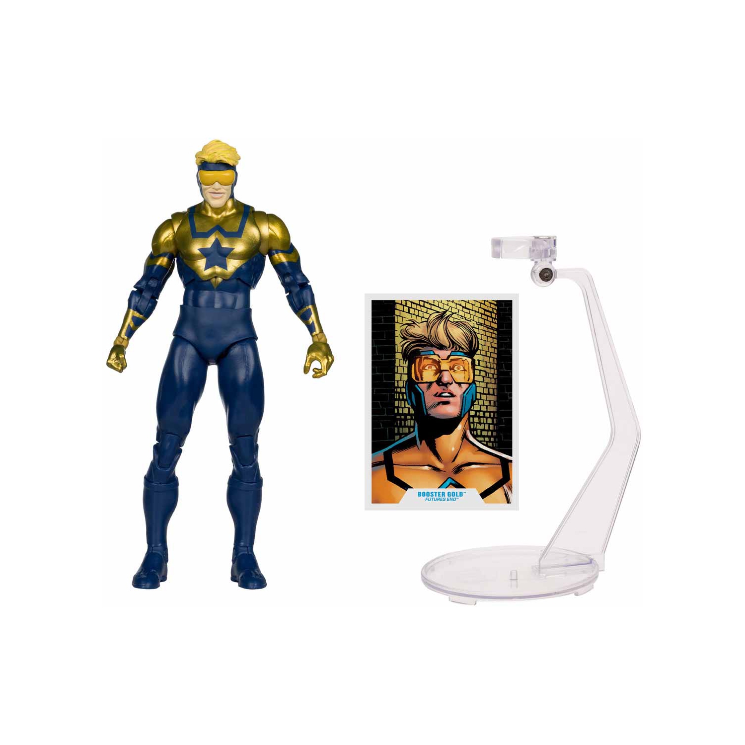 DC Multiverse Future's End – figurine de 7 po – Booster Gold