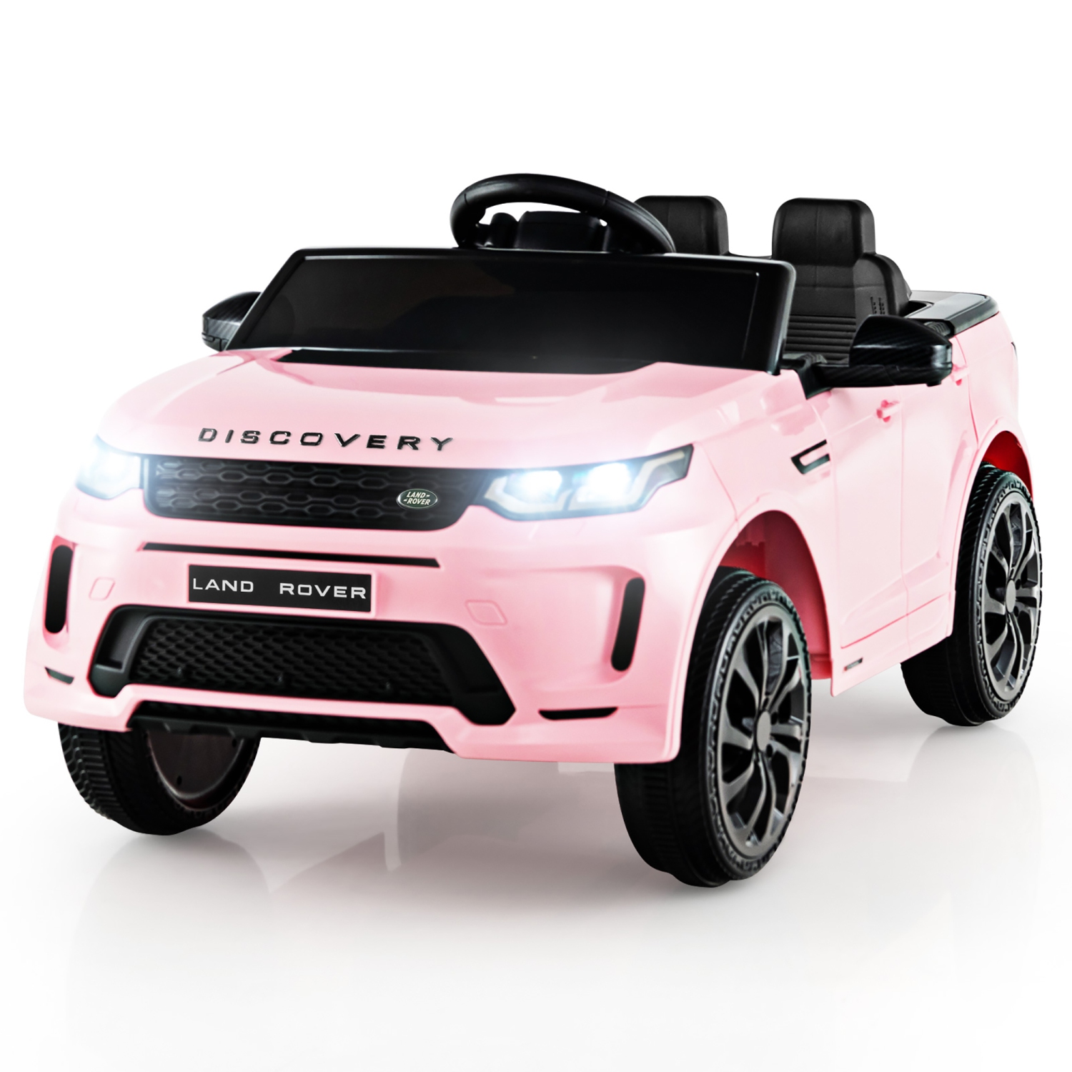 Gymax 12V Kids Ride On Car Licensed Land Rover Electric Vehicle w/ Remote Control