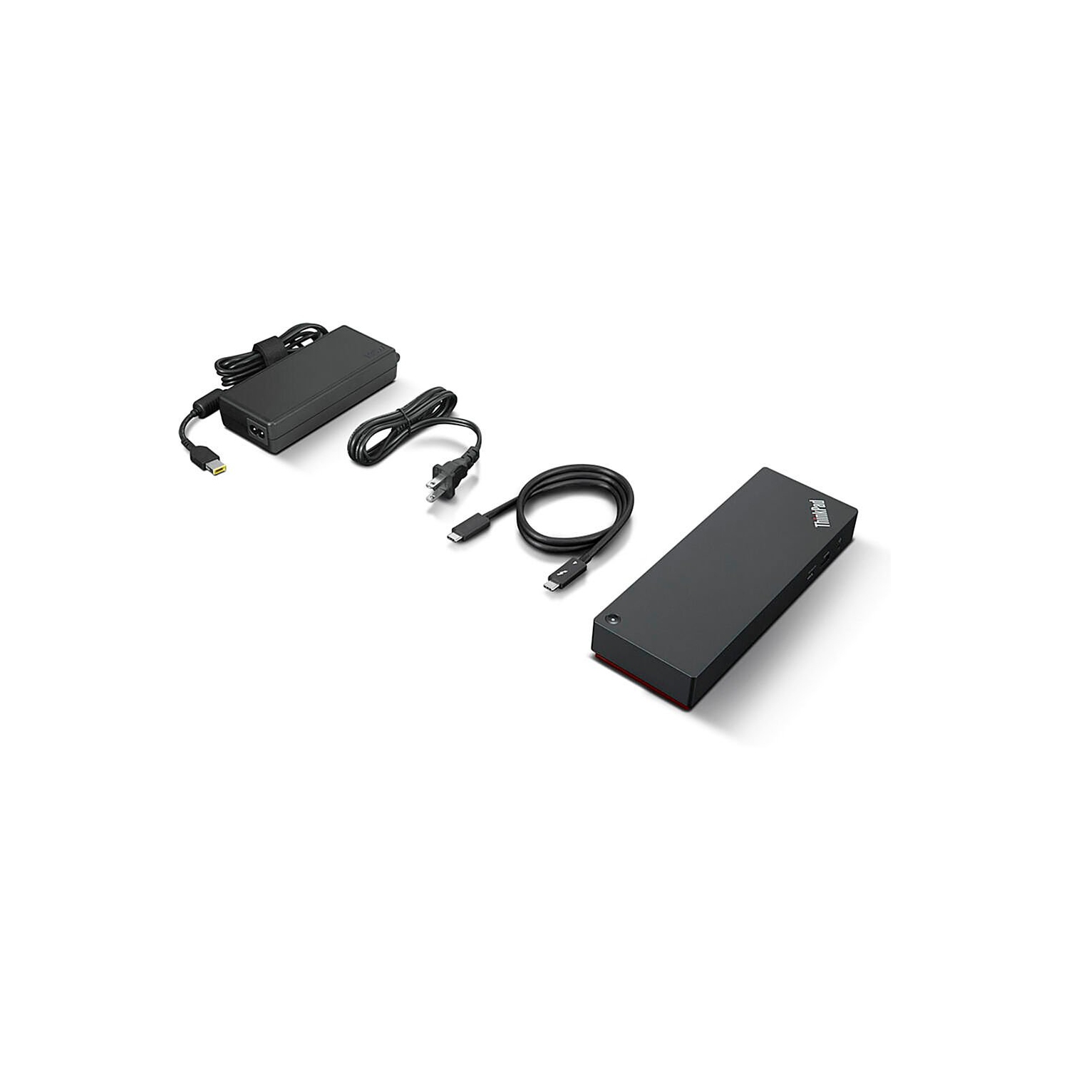 Lenovo ThinkPad Universal Thunderbolt 4 Dock, 4 Displays, Dynamic Power Charging up to 100W, Black