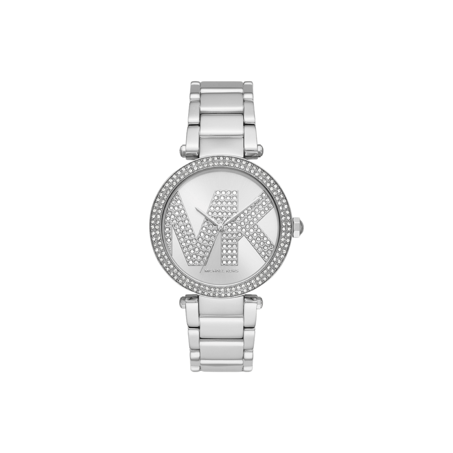 Michael Kors Women s Parker Three Hand Stainless Steel Watch Best Buy Canada