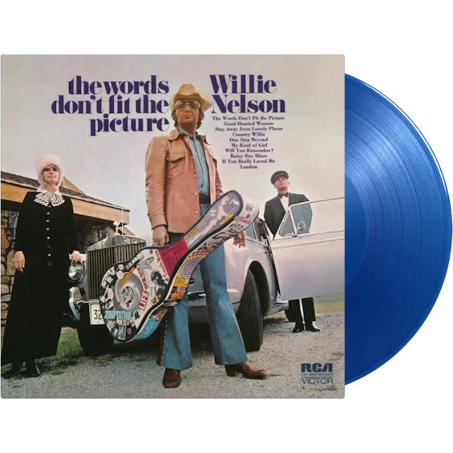 Willie Nelson - Words Don't Fit The Picture - Limited 180-Gram Translucent Blue Colored Vinyl [VINYL LP]