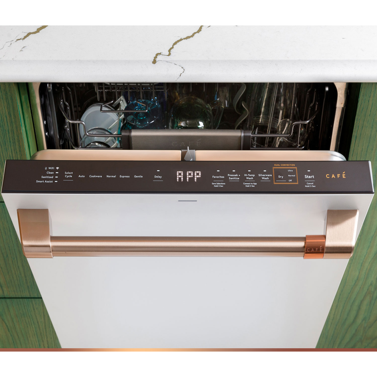 Café Customizable Professional 24" 44dB Built-In Dishwasher - Stainless Steel