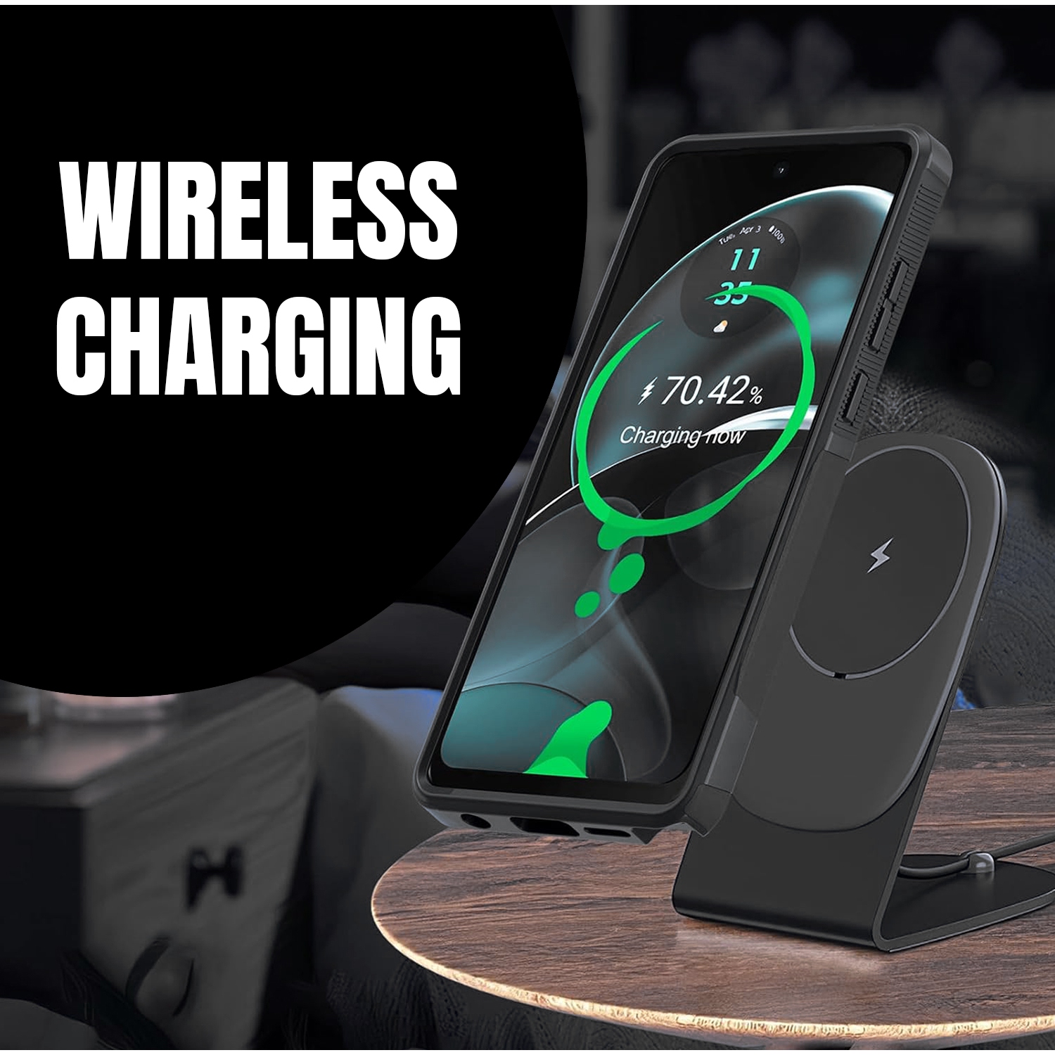 XCRS – Étui rigide Moto G Stylus 5G 2024, Comm double couche, robuste, étui Tuff