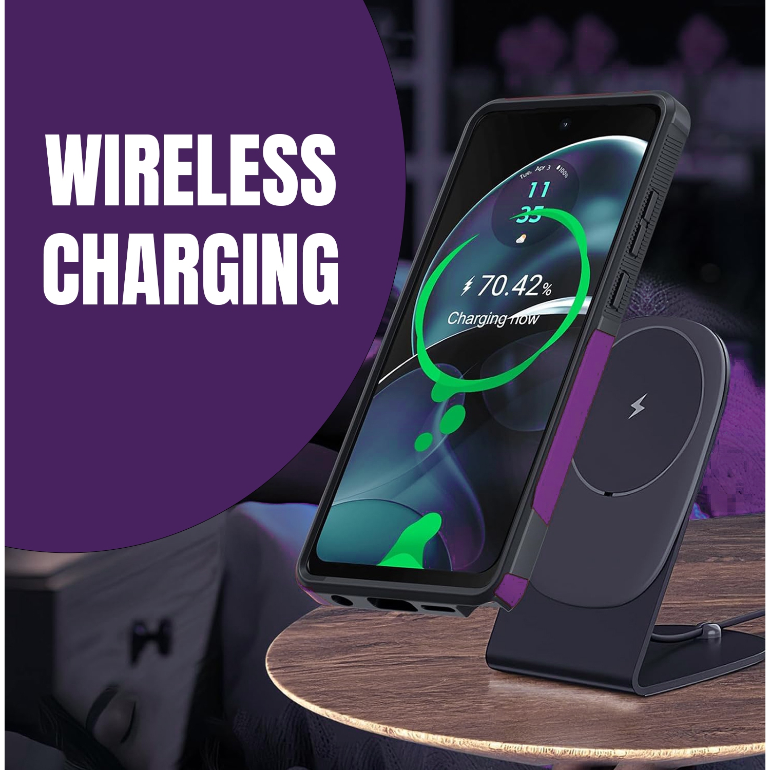 XCRS – Étui rigide Moto G Stylus 5G 2024, Comm double couche, robuste, étui Tuff