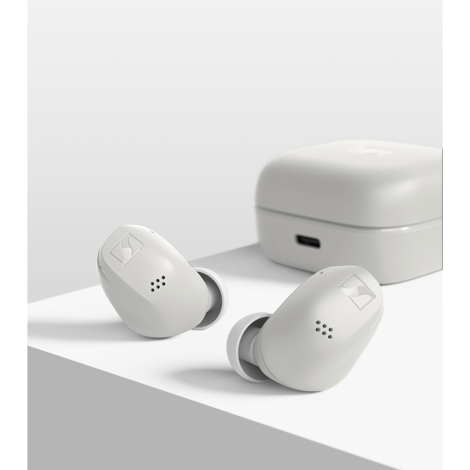 Sennheiser ACCENTUM In-Ear Noise Cancelling True Wireless Earbuds - White