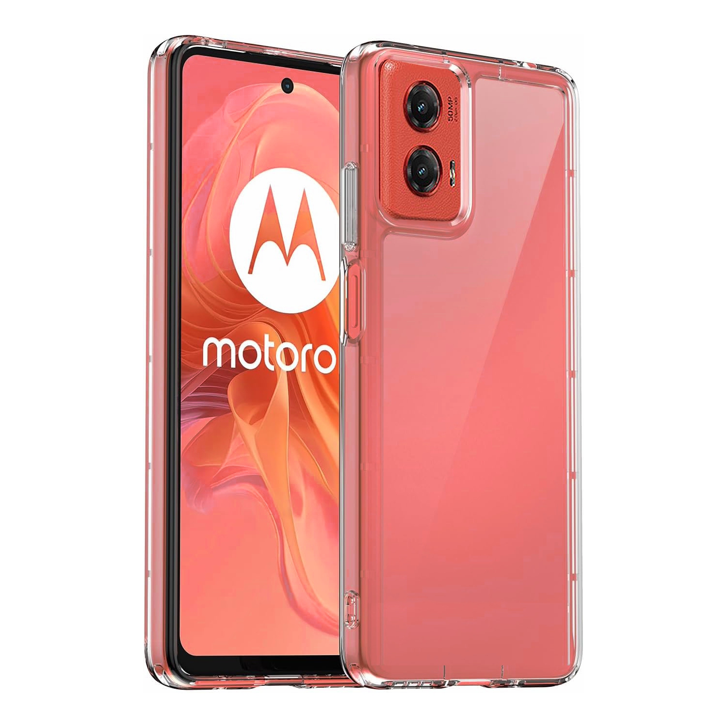 XCRS Moto G Stylus 5G 2024 Étui rigide transparent acrylique