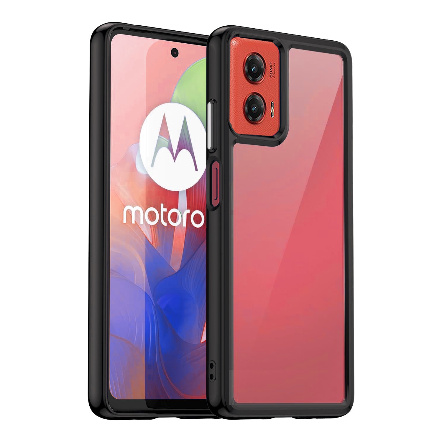 XCRS Moto G Stylus 5G 2024 Étui rigide transparent acrylique