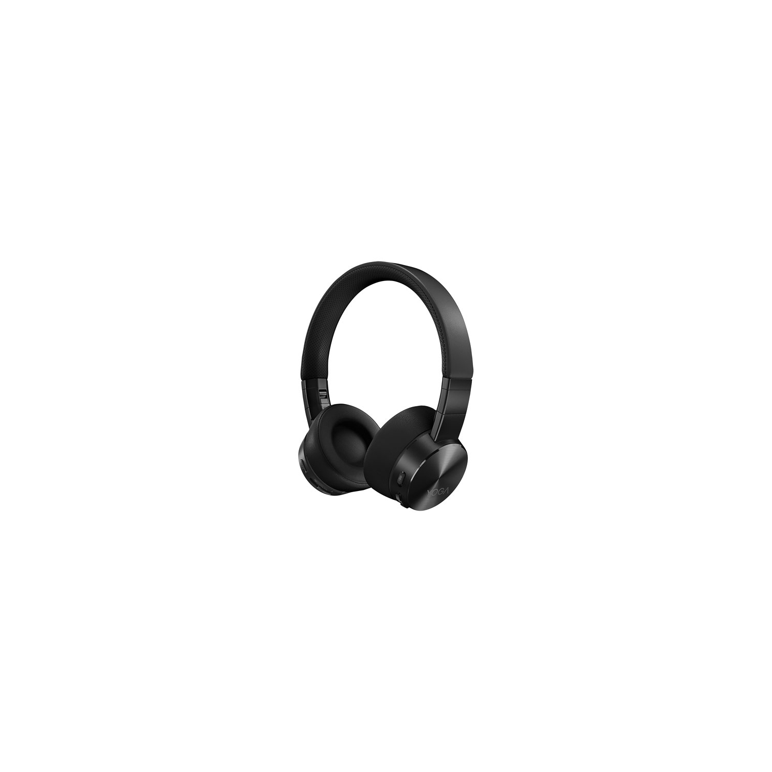 Refurbished (Excellent) - Lenovo Yoga On-Ear Active Noise Cancelling Bluetooth Headphones - Black