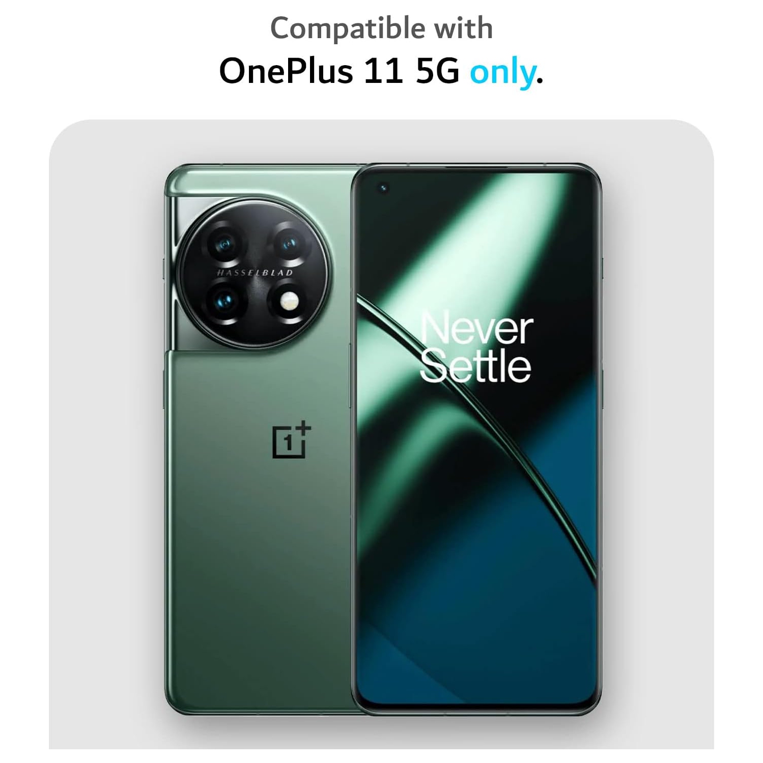 TUDIA MergeGrip OnePlus 11 Case Military Grade - Gray