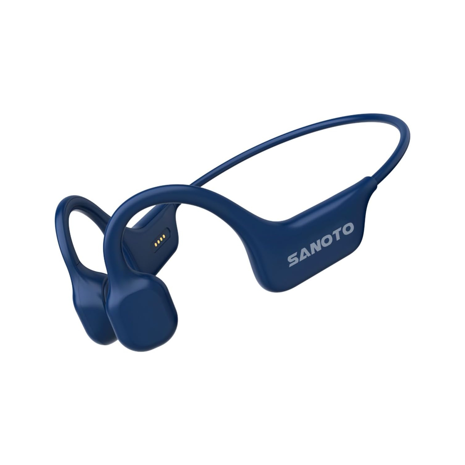 SANOTO Bone Conduction Headphones Bluetooth Open Ear Headphones IPX7 Waterproof Sweatproof Sport Headphones Wireless Earphones for Running Bicycle