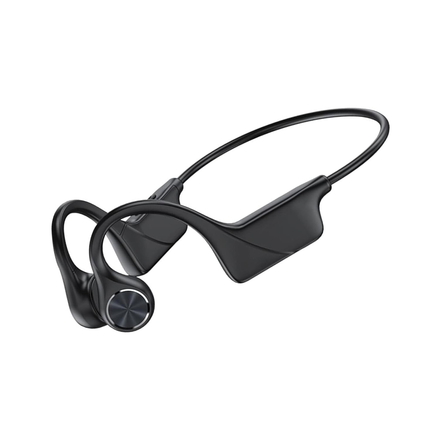 Écouteurs à conduction osseuse BT5,3 de MONODEAL Casque d'écoute sans fil étanche IPX5 avec microphone Sport longue autonomie pour vélo d'exercice de
