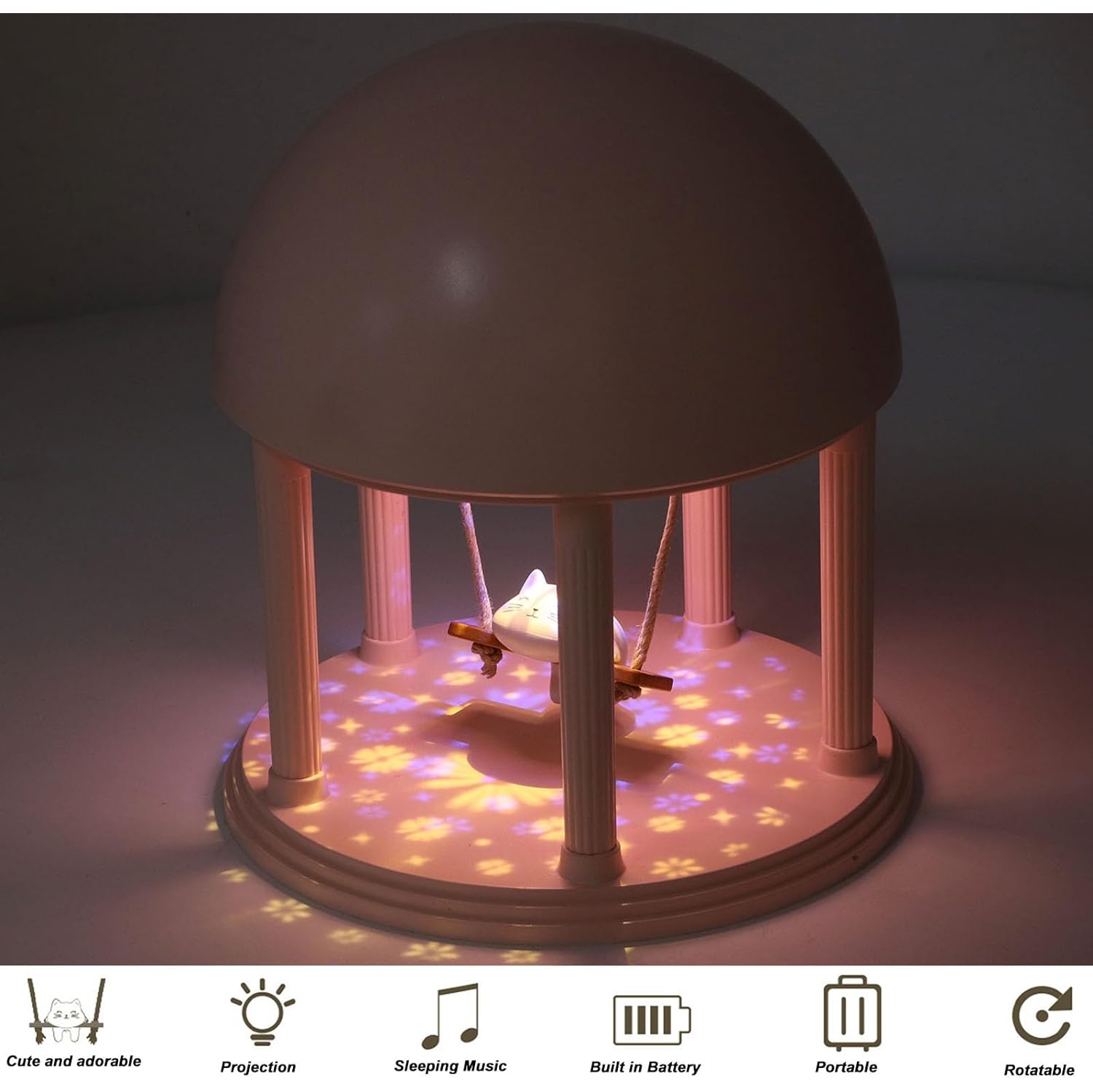 Sweet Swing Bluetooth Speaker Lamp