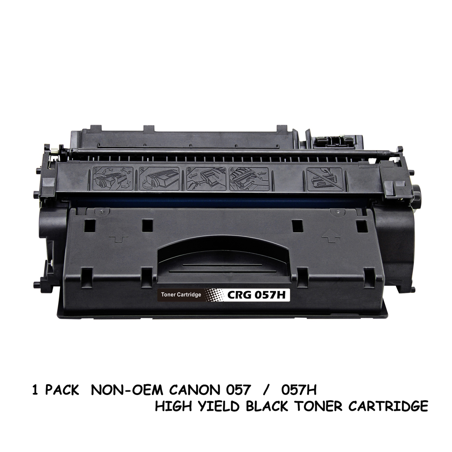 Bestoner™ Canon 057H Canon057 057 057H High Yield Black Compatible Toner Cartridge ImageClass LBP226dw LBP227dw LBP236dw LBP237dw MF442dw MF445dw