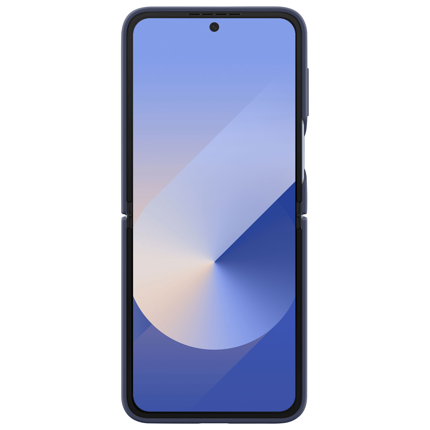 Étui en silicone Ring de Samsung pour Galaxy Z Flip6 de Samsung - Bleu marine