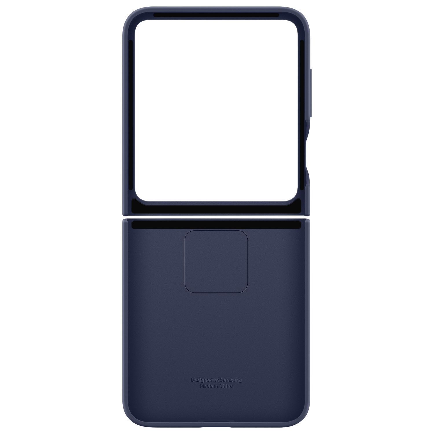 Étui en silicone Ring de Samsung pour Galaxy Z Flip6 de Samsung - Bleu marine