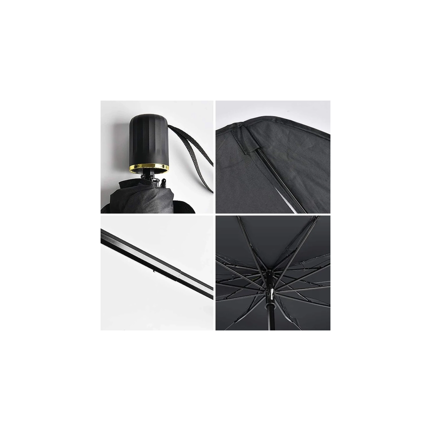 Universal Retractable Car Sunshade - UV Protection, Keeps Car Cool, Easy Installation