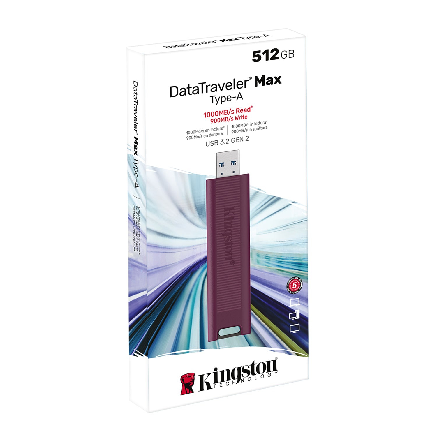 Kingston DTMAXA DataTraveler Max USB 3.2 Gen 2 Series Flash Drive