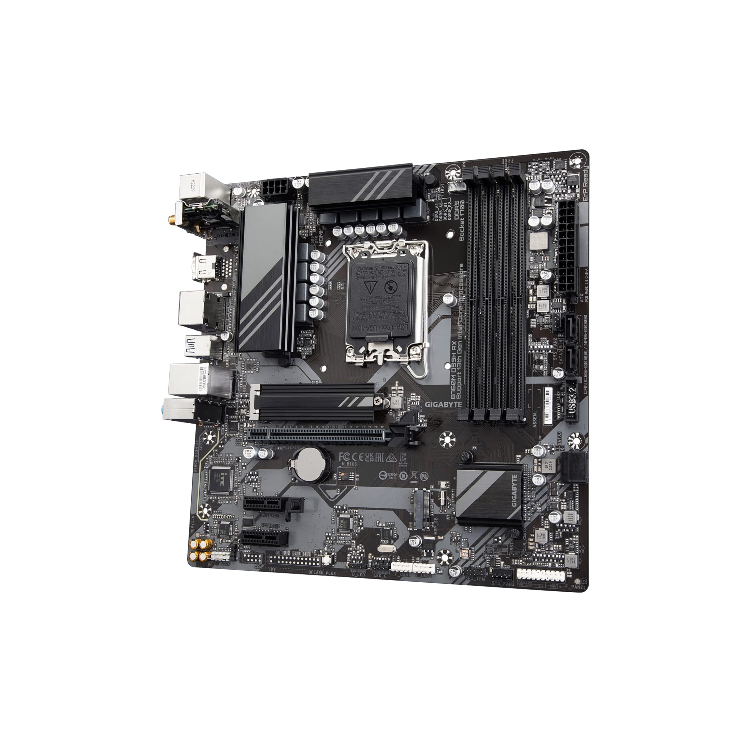 Gigabyte B760M DS3H AX Ultra Durable B760M DS3H AX Gaming Desktop Motherboard (B760MDS3HAX)