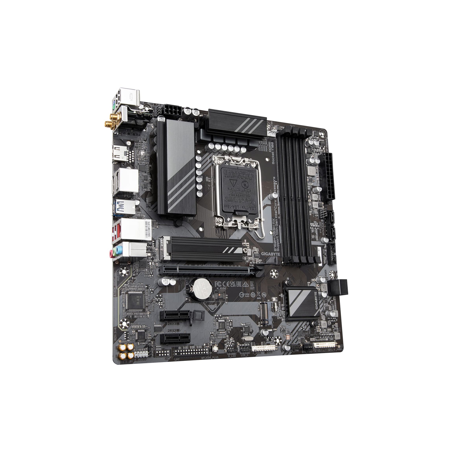 Gigabyte B760M DS3H AX Ultra Durable B760M DS3H AX Gaming Desktop Motherboard (B760MDS3HAX)