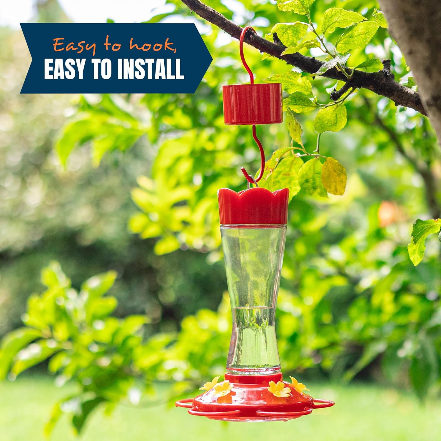 MEKKAPRO 2-Pack Ant Moat for Hummingbird Feeders & Oriole Feeders, 3 Oz Insect Guard, Nectar Feeder Accessory Hooks