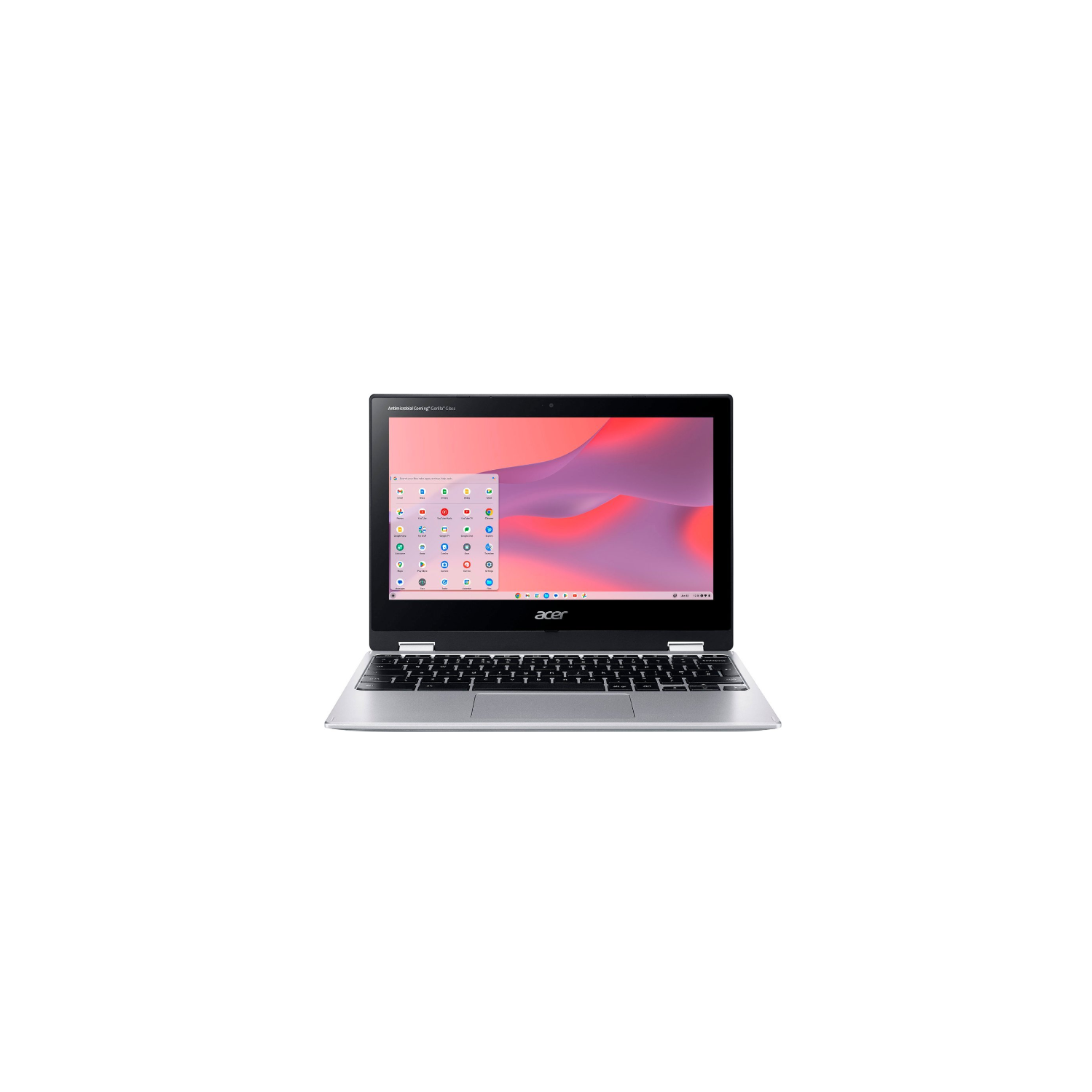 Open Box- Acer Chromebook Spin 311 – 11.6" 2-in-1 Touch Screen Laptop - MediaTek Kompanio 500 MT8183C – 4GB LPDDR4X – 64GB eMMC - Pure Silver