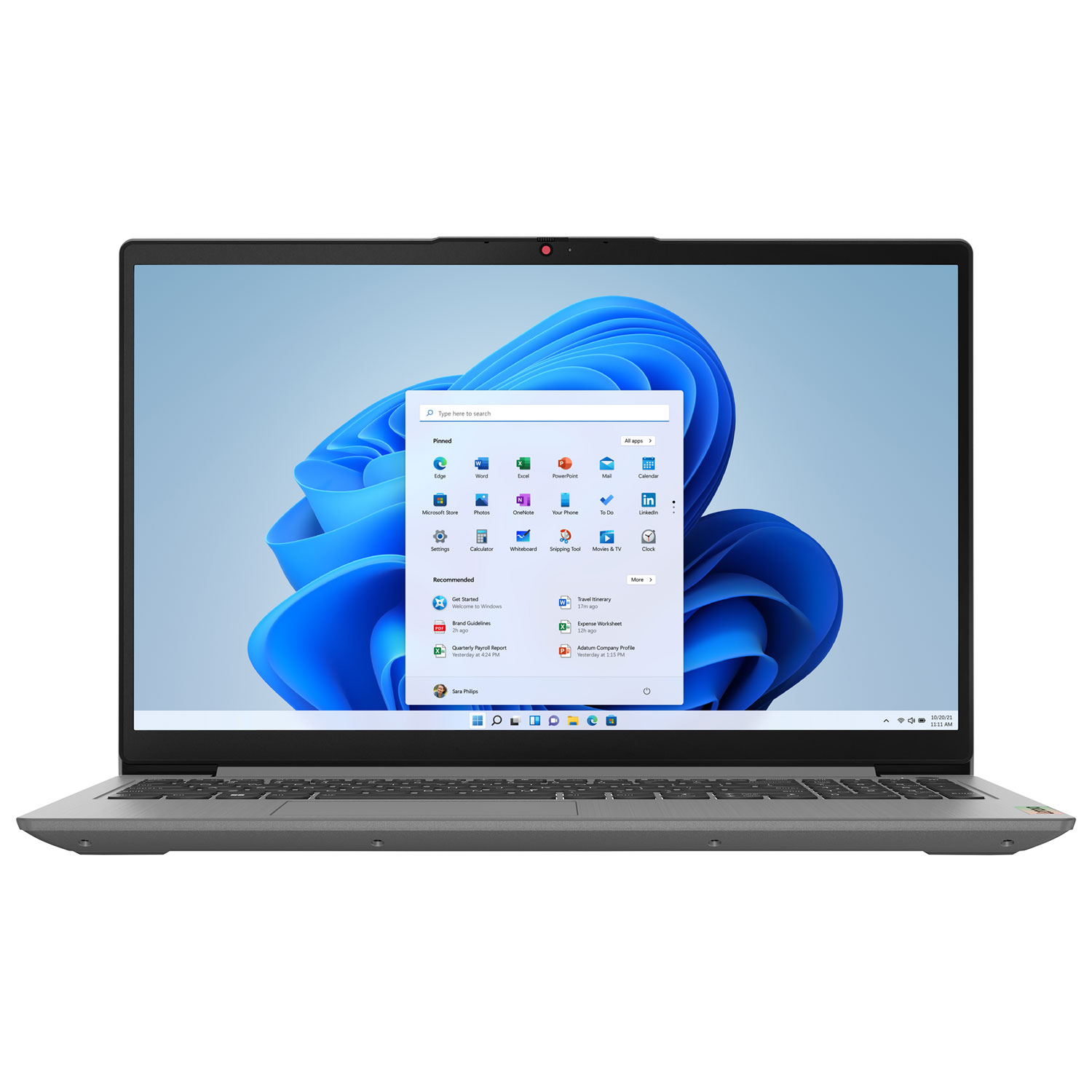 Lenovo IdeaPad 3i 15.6" Laptop - Arctic Grey (Intel Core i5-1235U/8GB RAM/512GB SSD/Windows 11)