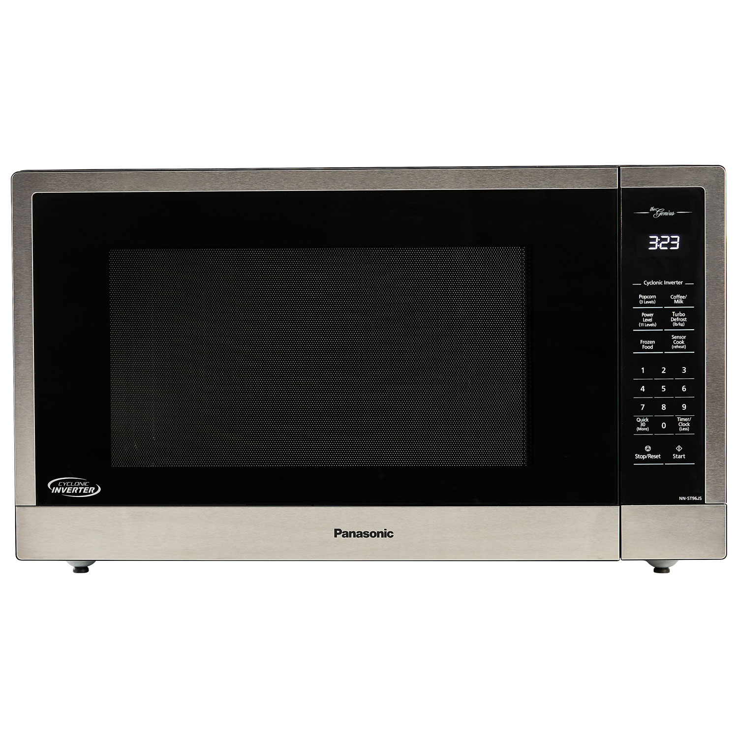 Panasonic Genius 2.2 Cu. Ft. Cyclonic Inverter Microwave (NNST96JSC) - Silver