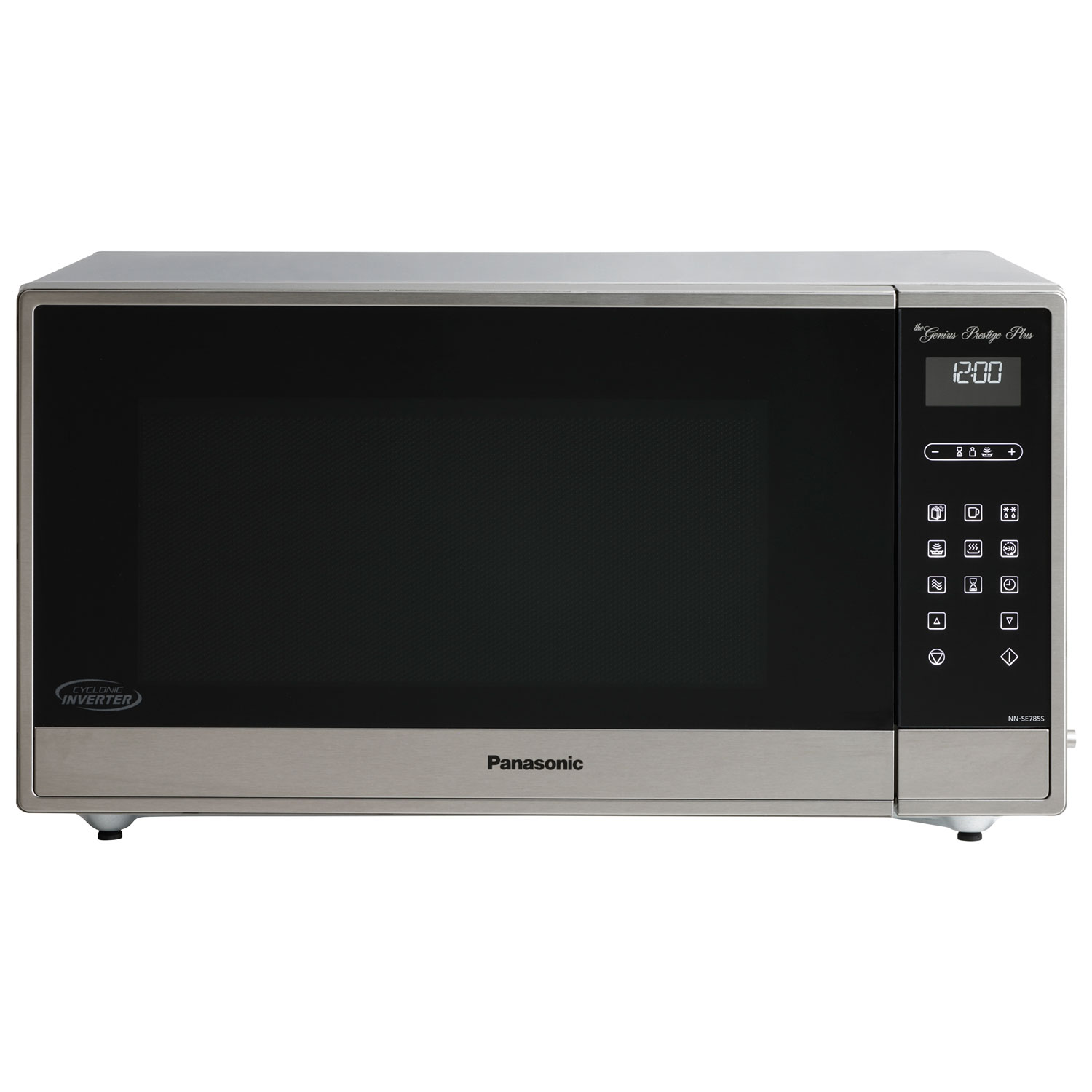 Panasonic Genius Prestige Plus 1.6 Cu. Ft. Cyclonic Inverter Microwave (NNSE795SC) - Stainless Steel